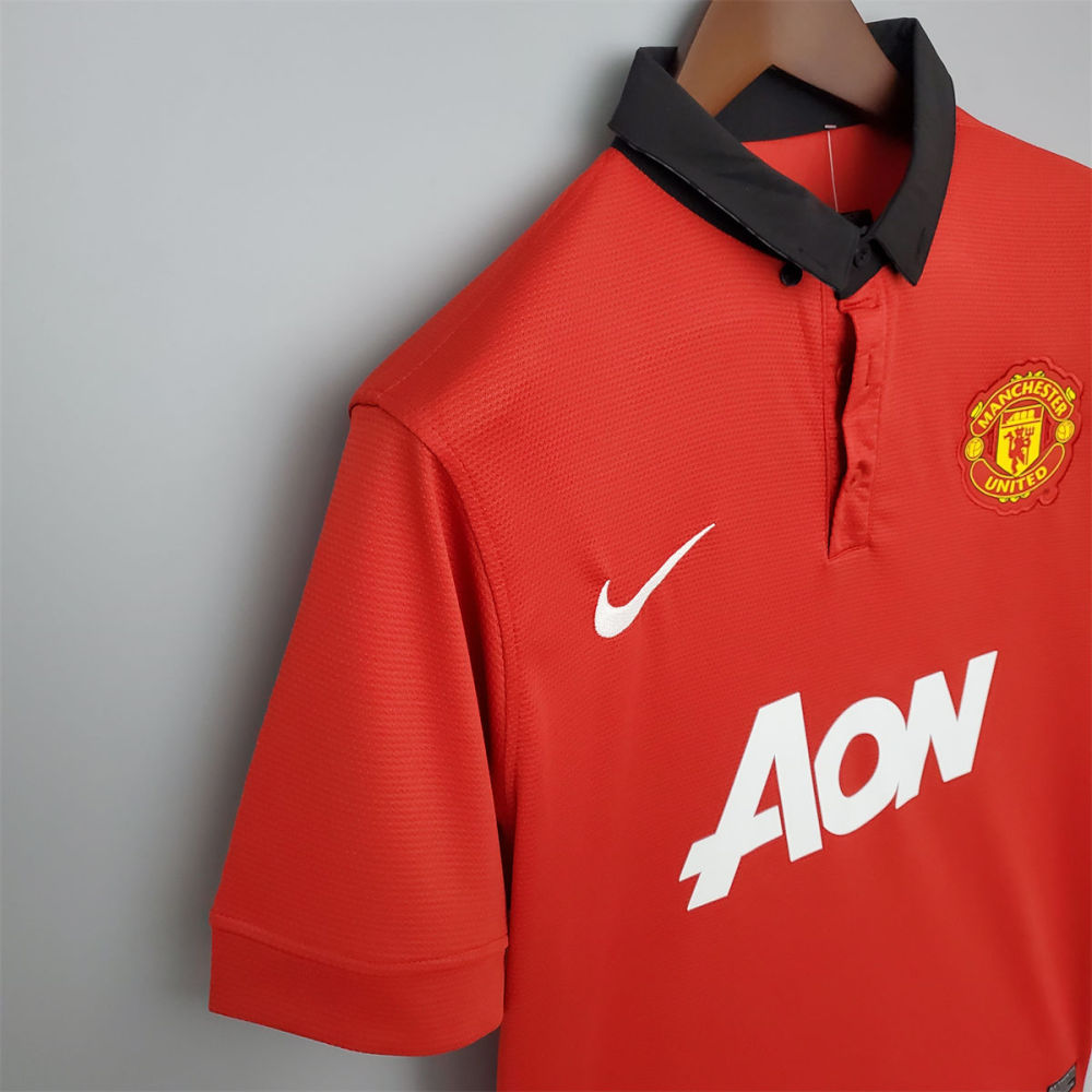 Retro Manchester United 13/14 home jersey Fan Version