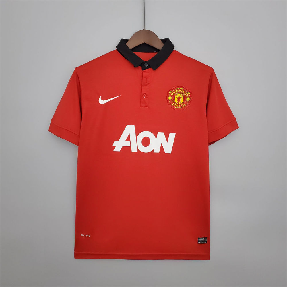 Retro Manchester United 13/14 home jersey Fan Version
