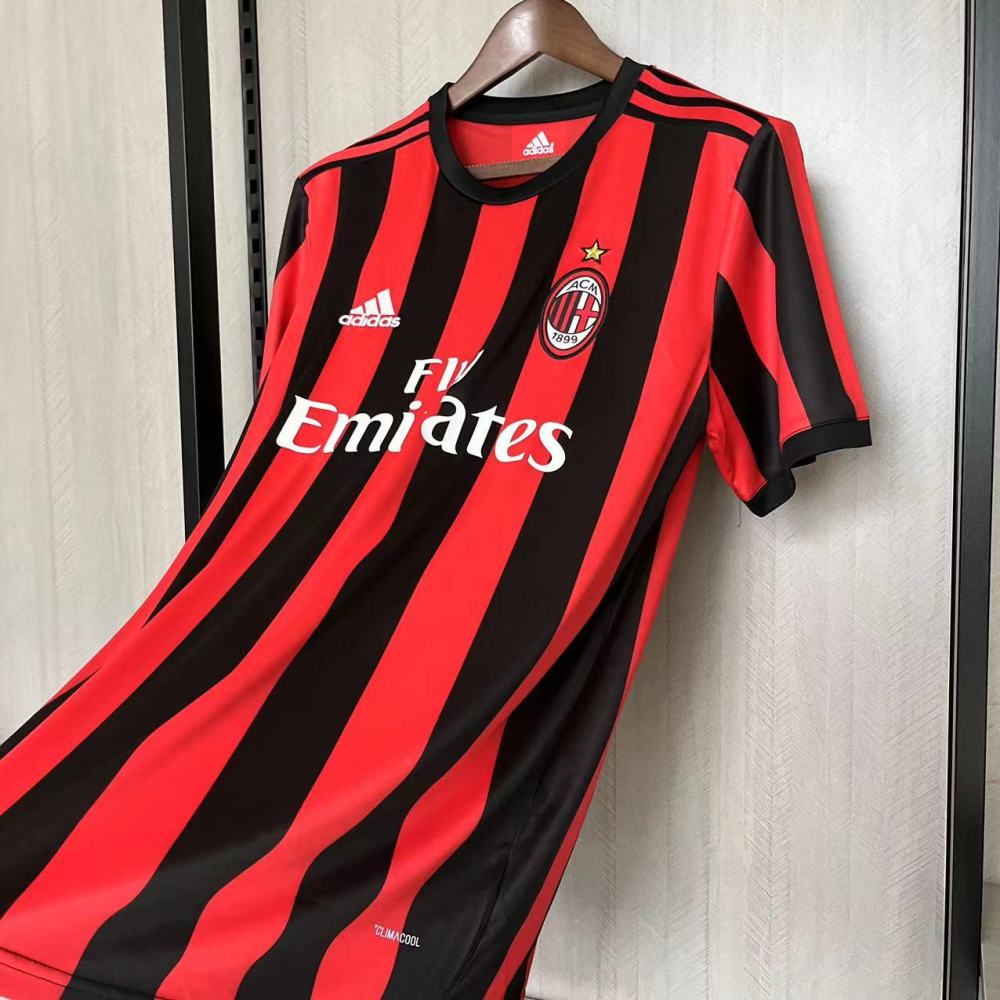 Retro AC Milan 17/18 Home  jersey Fan Version