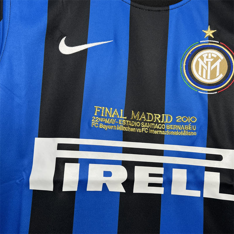 Retro Inter Milan 2010 Home jersey Fan Version