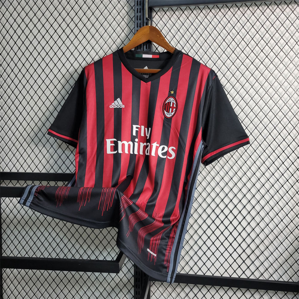 Retro AC Milan 16/17 Home  jersey Fan Version