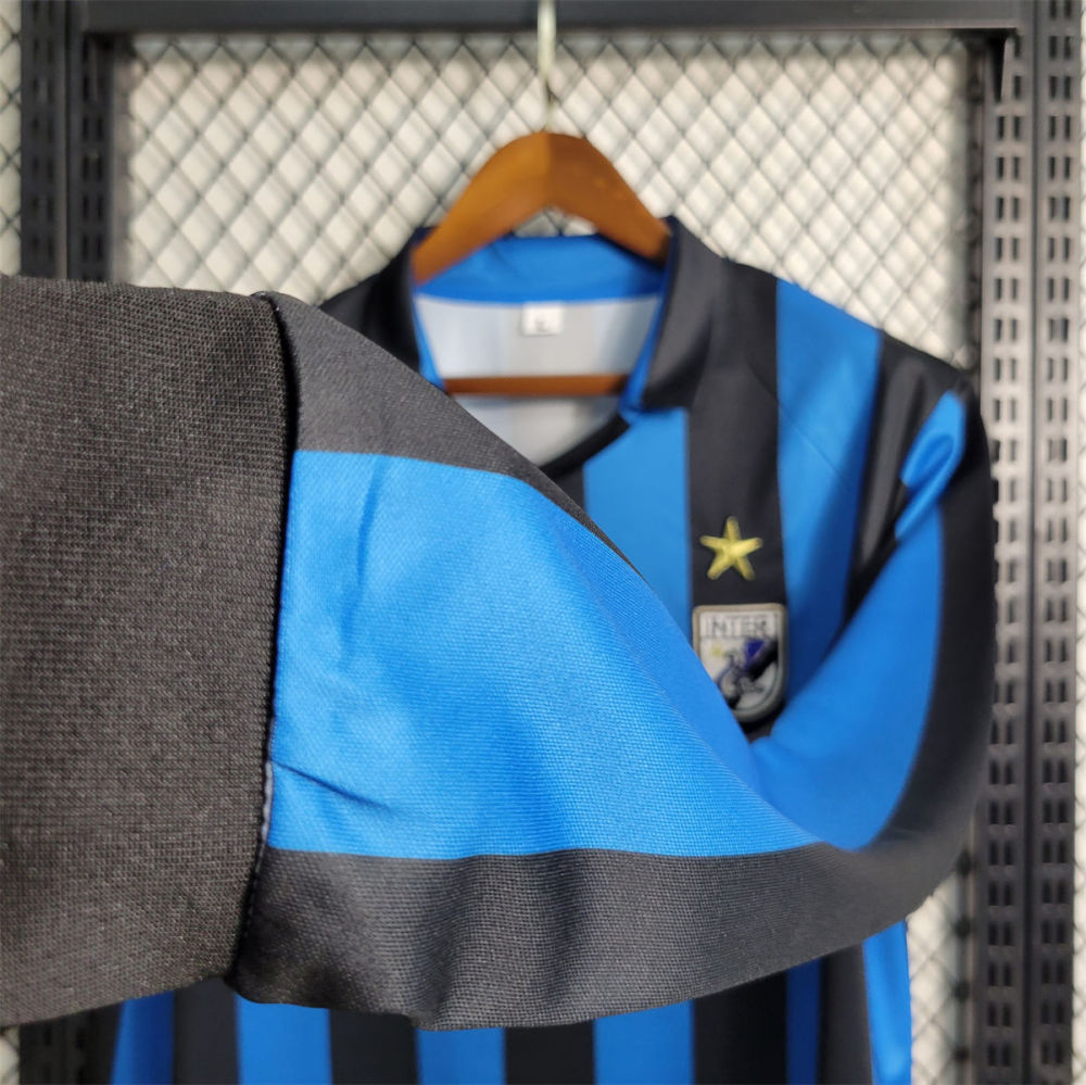 Retro Inter Milan 1988 Home long sleeve jersey Fan Version