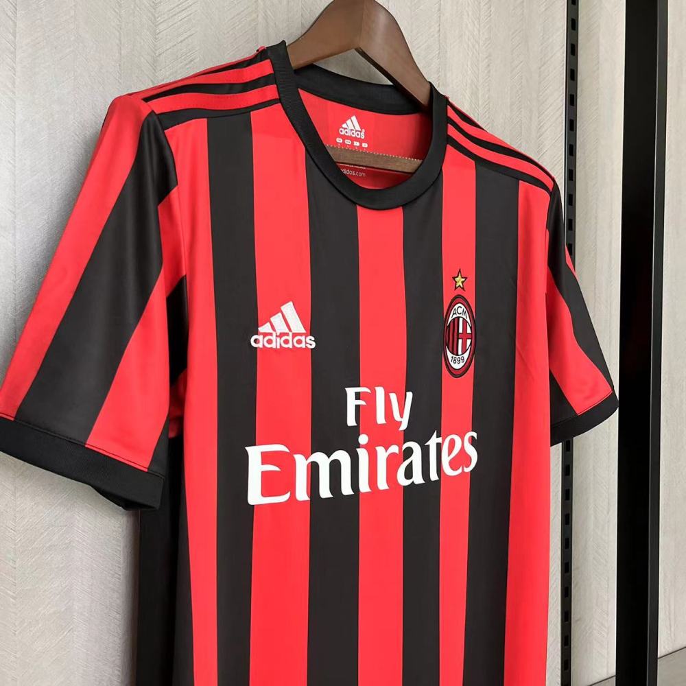 Retro AC Milan 17/18 Home  jersey Fan Version