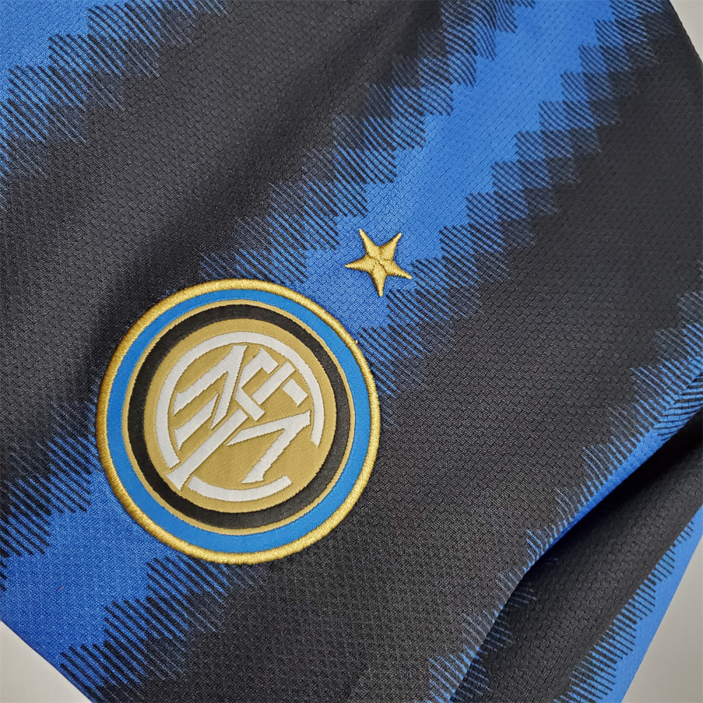 Retro Inter Milan 10/11 long-sleeved home jersey Fan Version