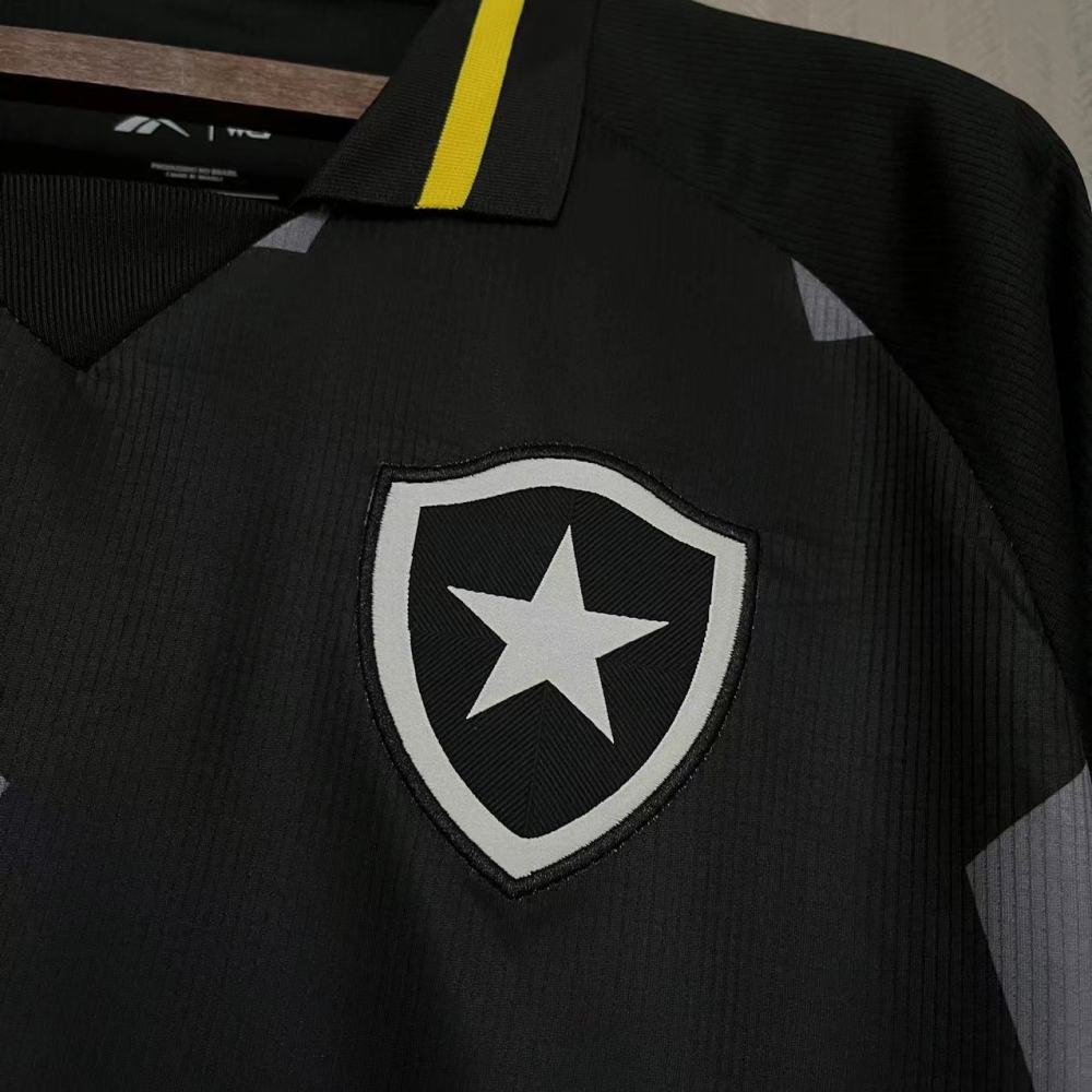 Botafogo 2023/24  Black and Yellow Picture Version Jersey  Fan Version