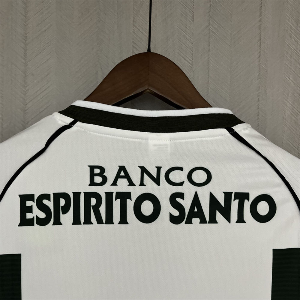 Retro Sporting Lisbon 01/03 Home Long Sleeve jersey Fan Version