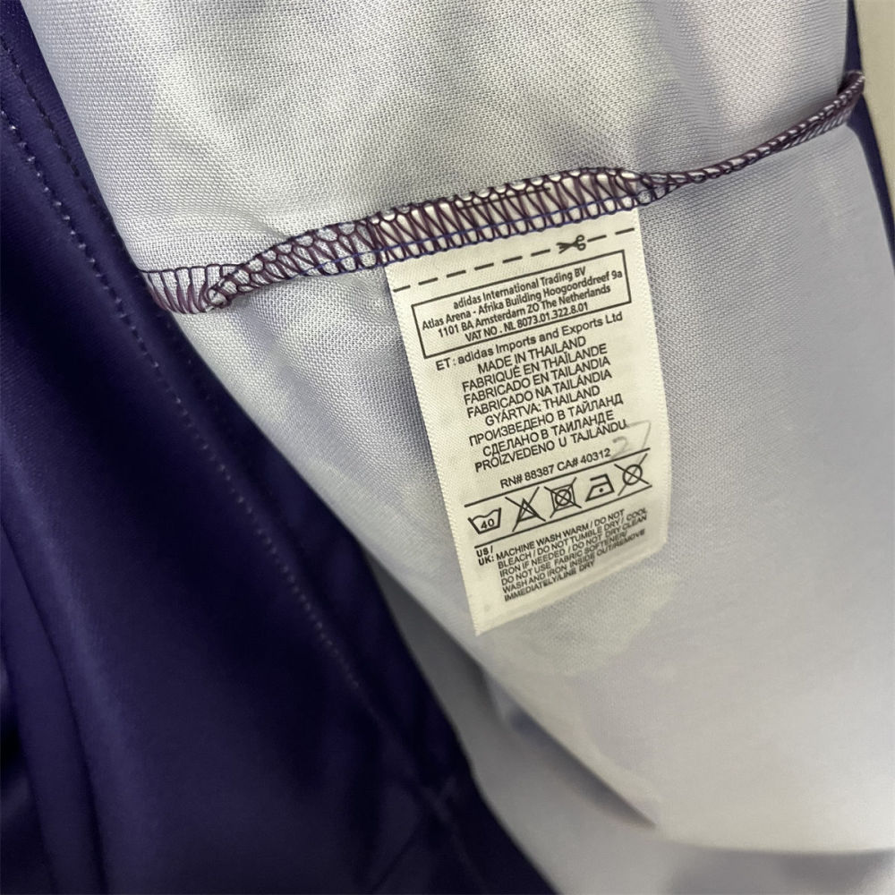 24/25 Real Madrid Y3 Purple Jersey Fan Version