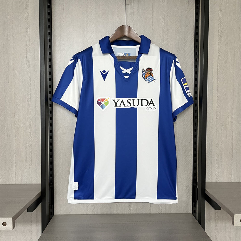24/25 Real Sociedad Home Jersey Fan Version