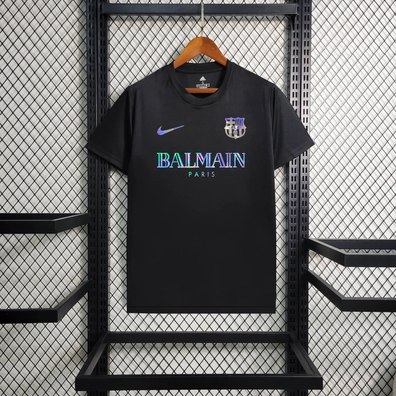 24/25 Barcelona Black-Casual-Shirt Jersey Fan Version
