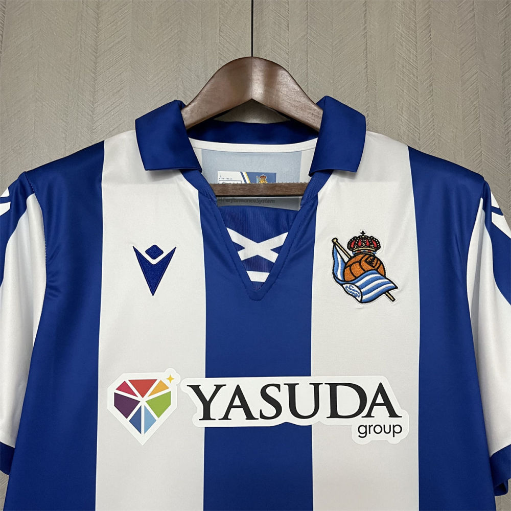 24/25 Real Sociedad Home Jersey Fan Version