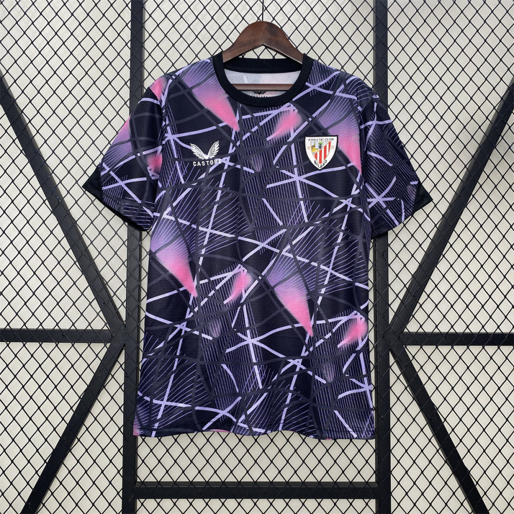 24/25 Athletic Bilbao Castore Cup Matchday - Lavender Jersey Fan Version