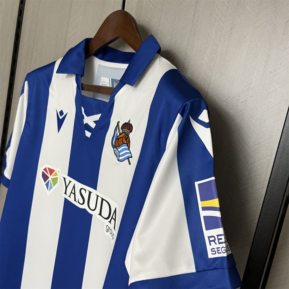 24/25 Real Sociedad Home Jersey Fan Version