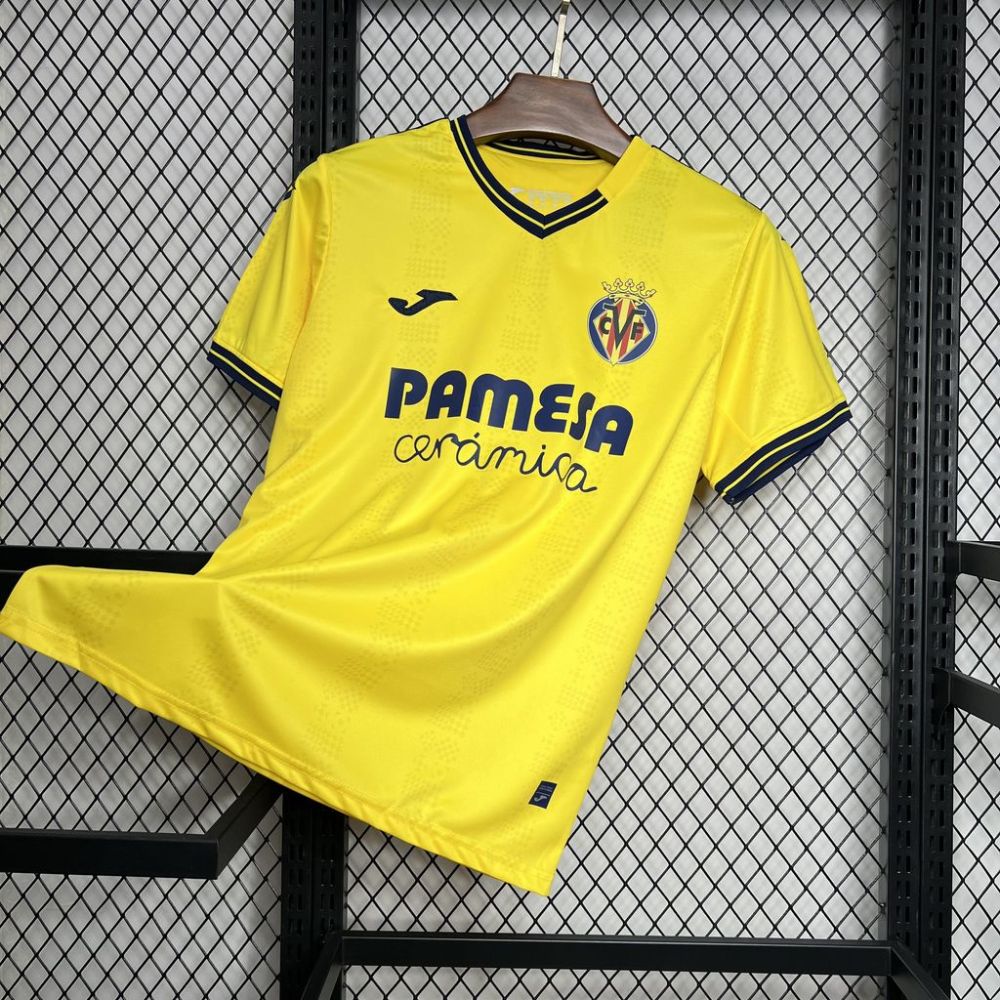 2024/25 Villarreal CF Home Jersey Fan Version