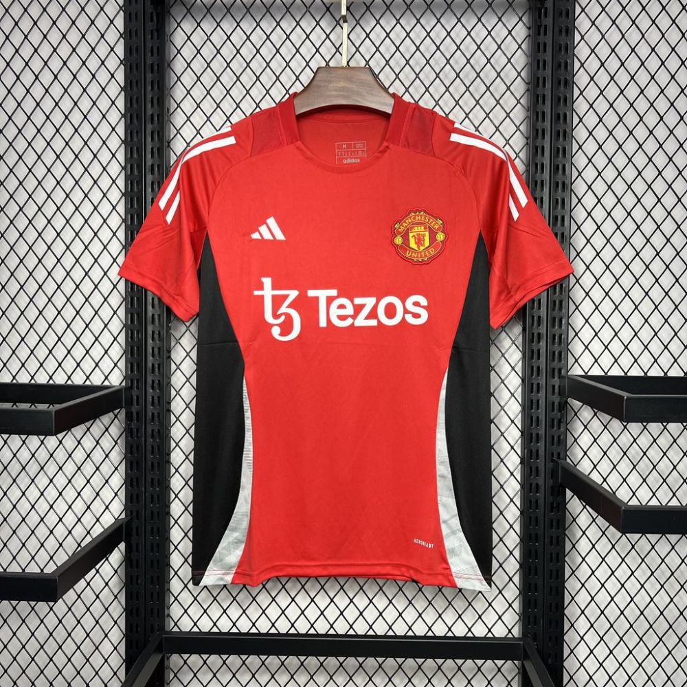 2024/25 Manchester United Red Pre-match training Jersey Fan Version