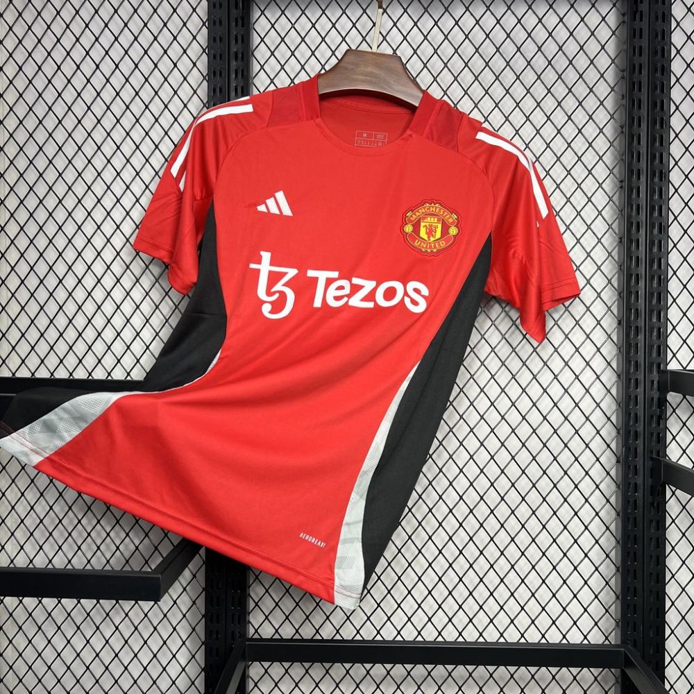 2024/25 Manchester United Red Pre-match training Jersey Fan Version