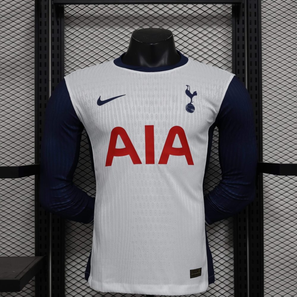 24/25 Tottenham Spur Home Jersey Long Sleeves Player Version