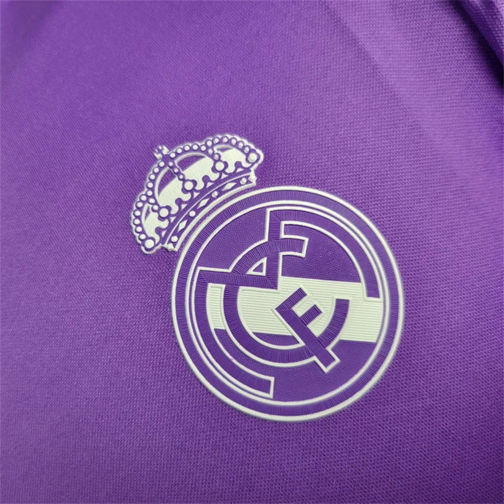 Retro 16/17 Real Madrid 2 Away Jersey Player Version