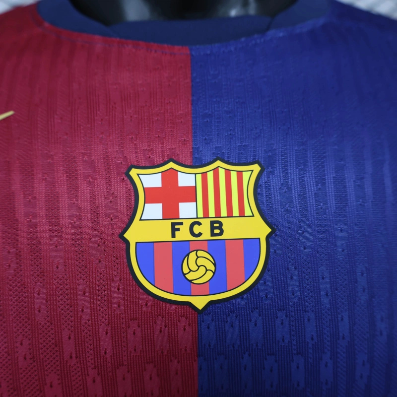 24/25 Barcelona Home Long Sleeve Special edition Jersey Player Version
