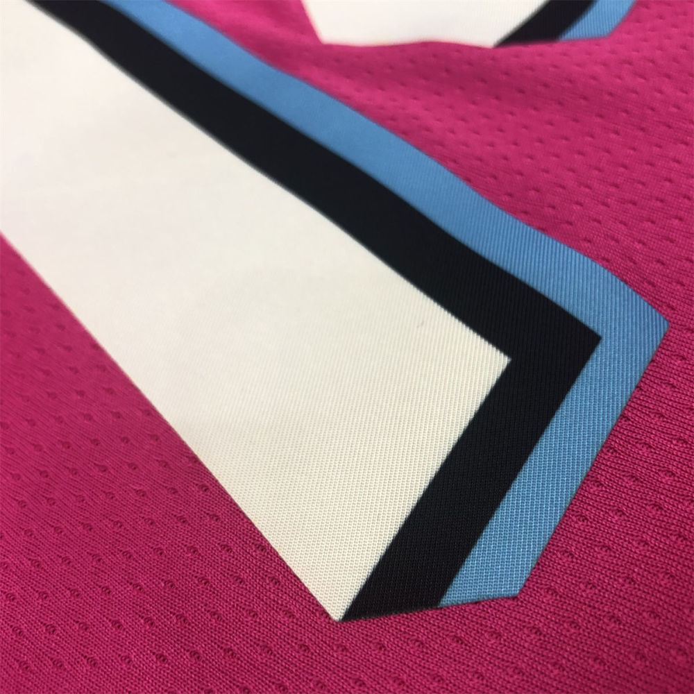 NBA Miami Hearts round neck Pink Jersey HERRO#14S-XXL