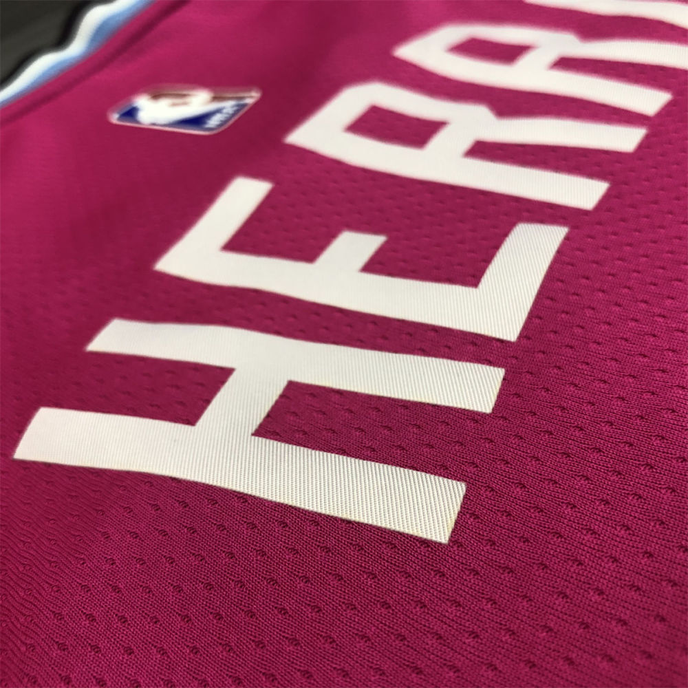 NBA Miami Hearts round neck Pink Jersey HERRO#14S-XXL