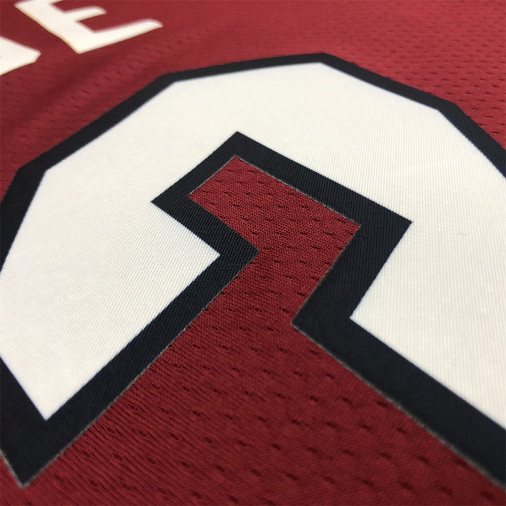 NBA Miami Hearts V-Neck Red Jersey WADE#3 S-XXL