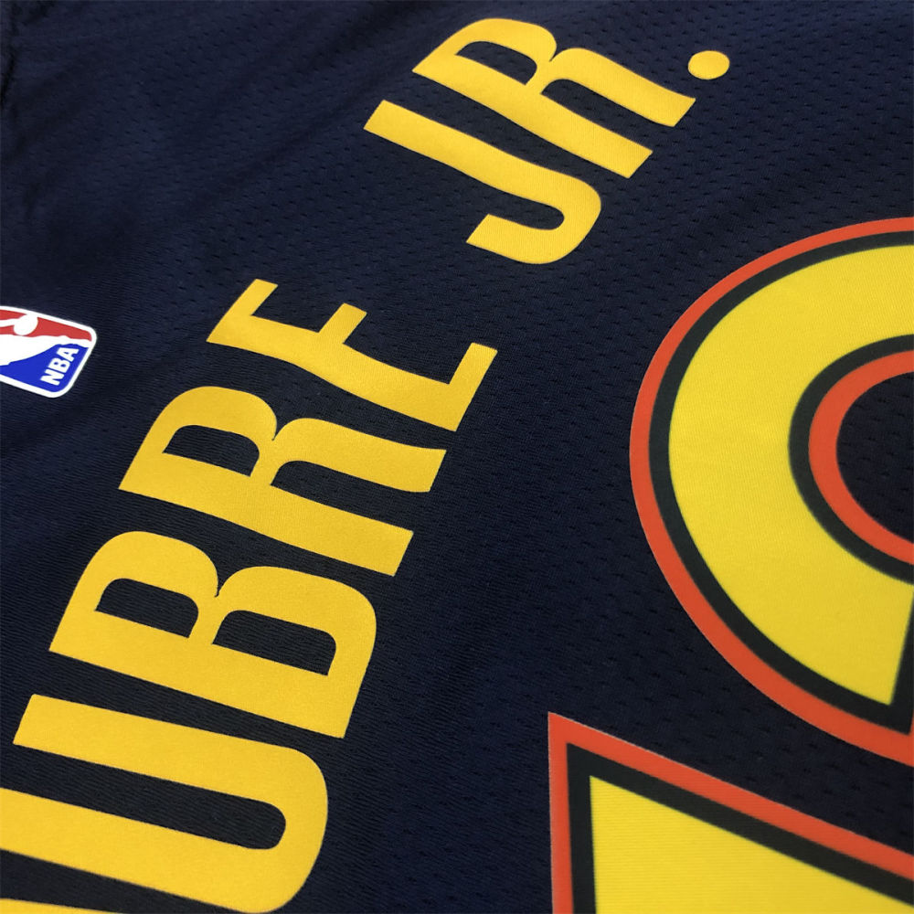 NBA Golden State Warriors V neck Black Jersey OUBRE JR.#12 S-XXL
