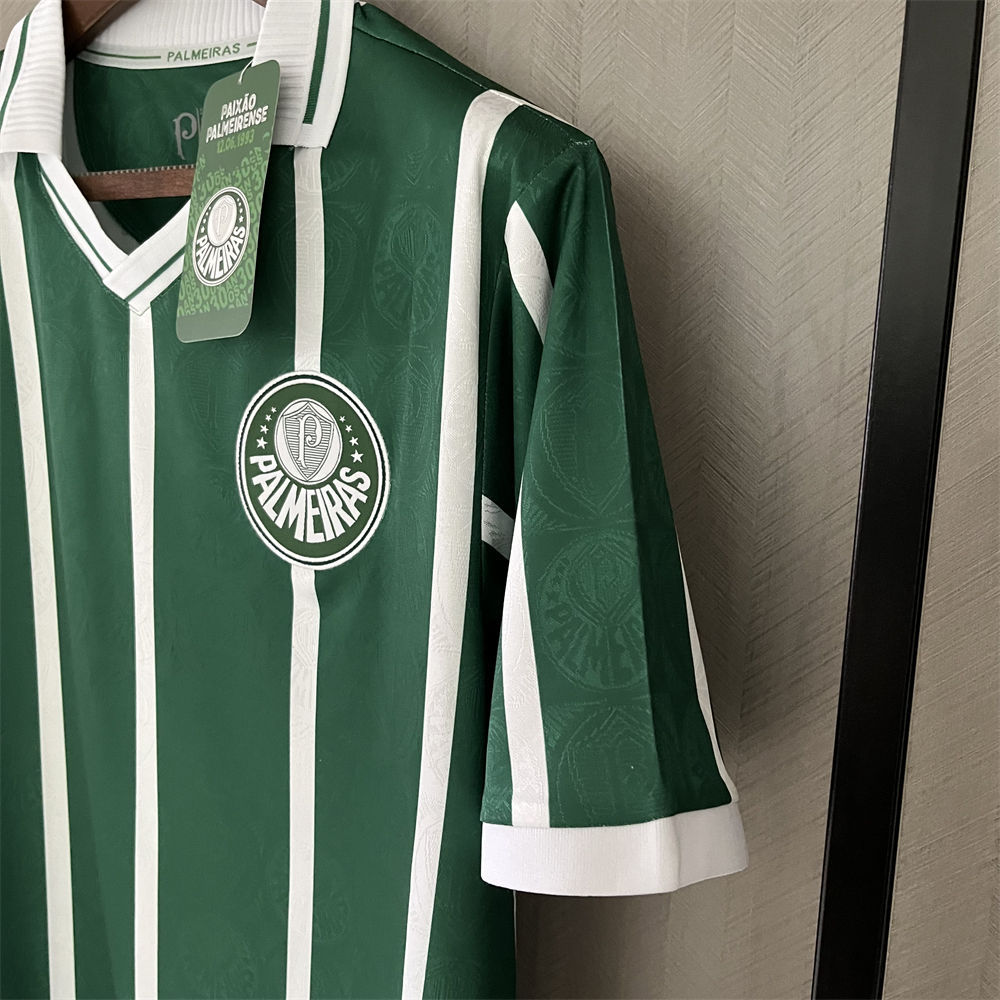 Retro 1993 Palmeiras home jersey Fan Version