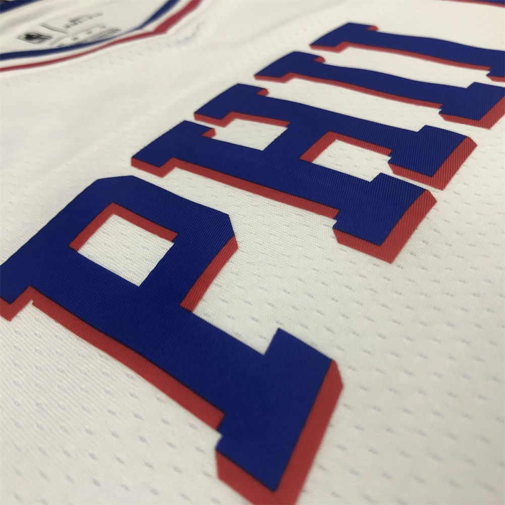 NBA Philadelphia 76ers V-Neck White Jersey SIMMONS#25 S-XXL