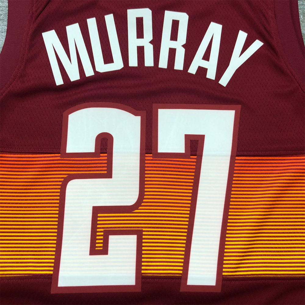 NBA Denver Nuggets Round Neck Red jersey MURRAY#27 S-XXL
