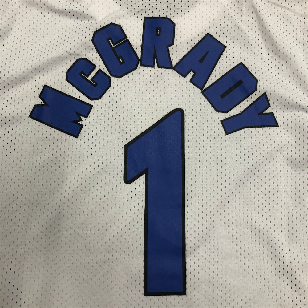 NBA Orlando Magic Mitchellness Jersey White McGRAY#1 S-XXL