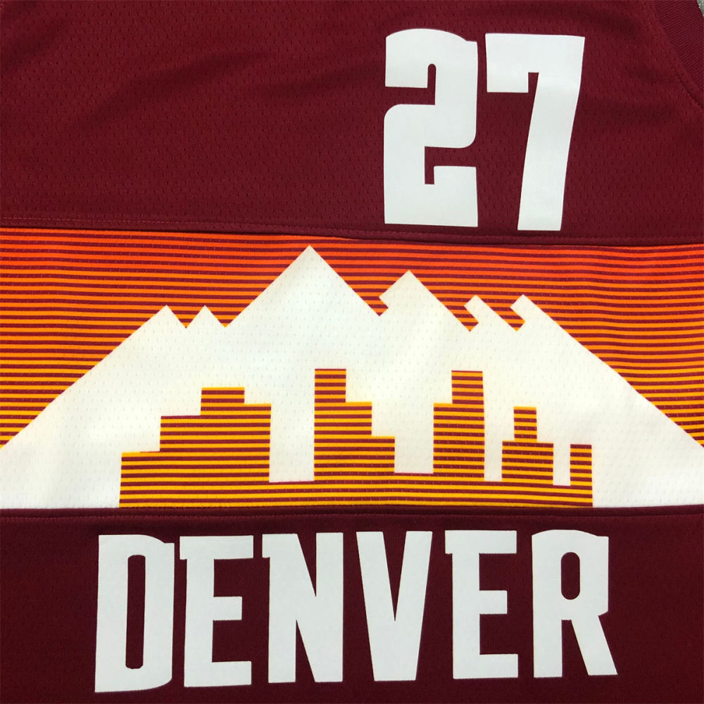 NBA Denver Nuggets Round Neck Red jersey MURRAY#27 S-XXL