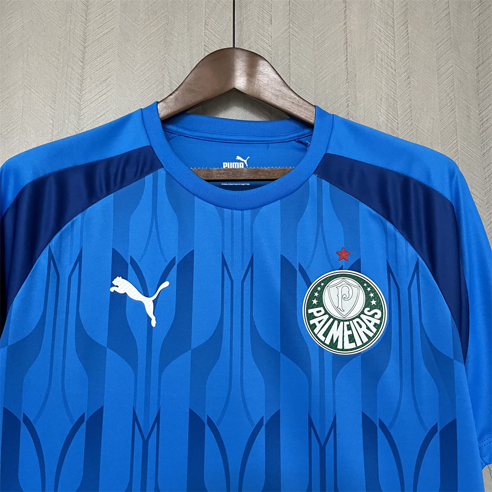 2024/25 Palmeiras Blue Pre-Match Training jersey Fan Version
