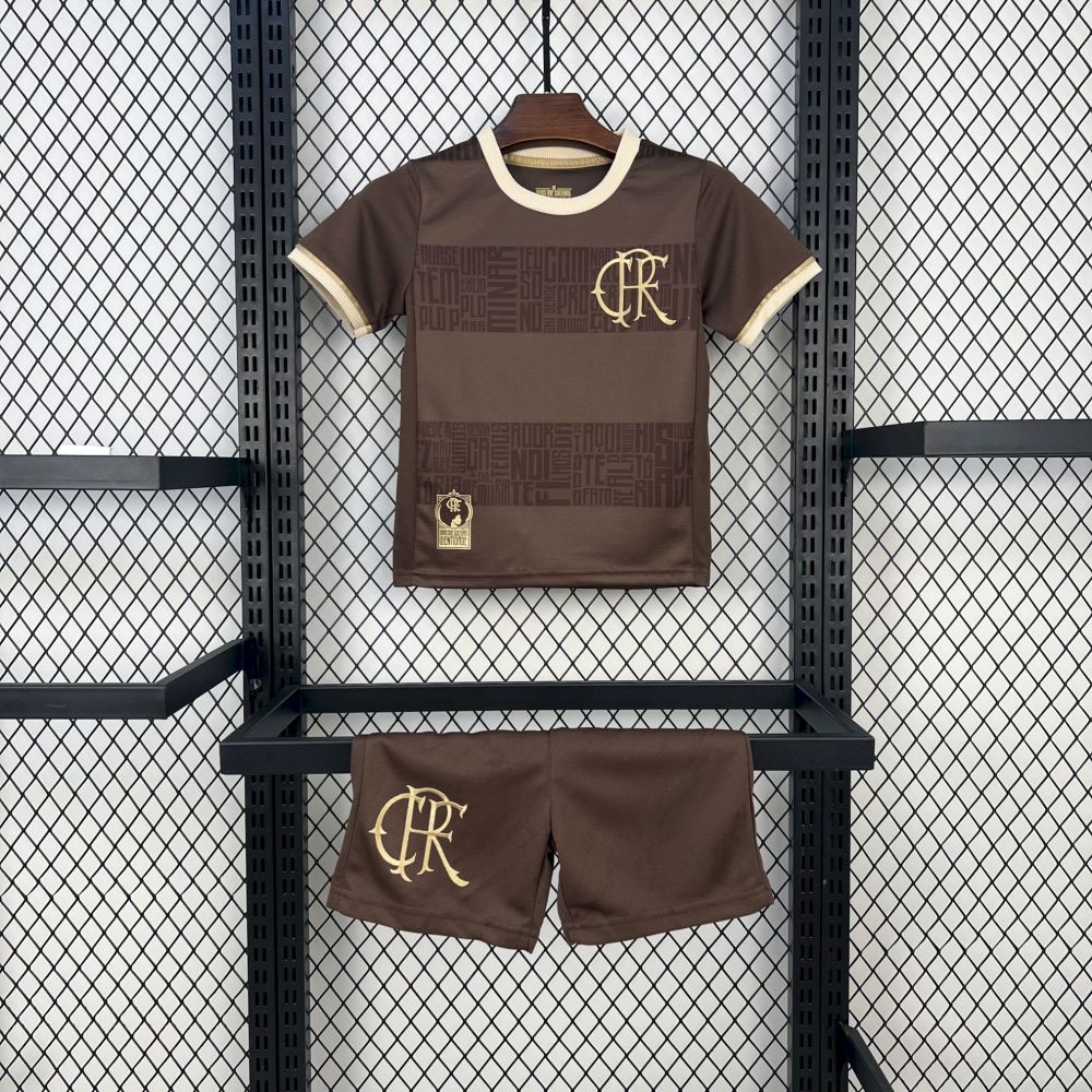 2024/25 kids kits Flamengo Black November jersey size: 16-28