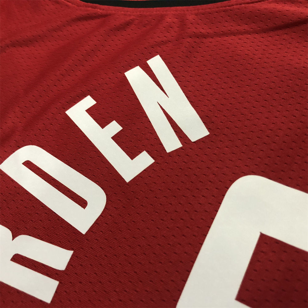 NBA Houston Rockets V-Neck Red Jersey HAEDEN#13 S-XXL