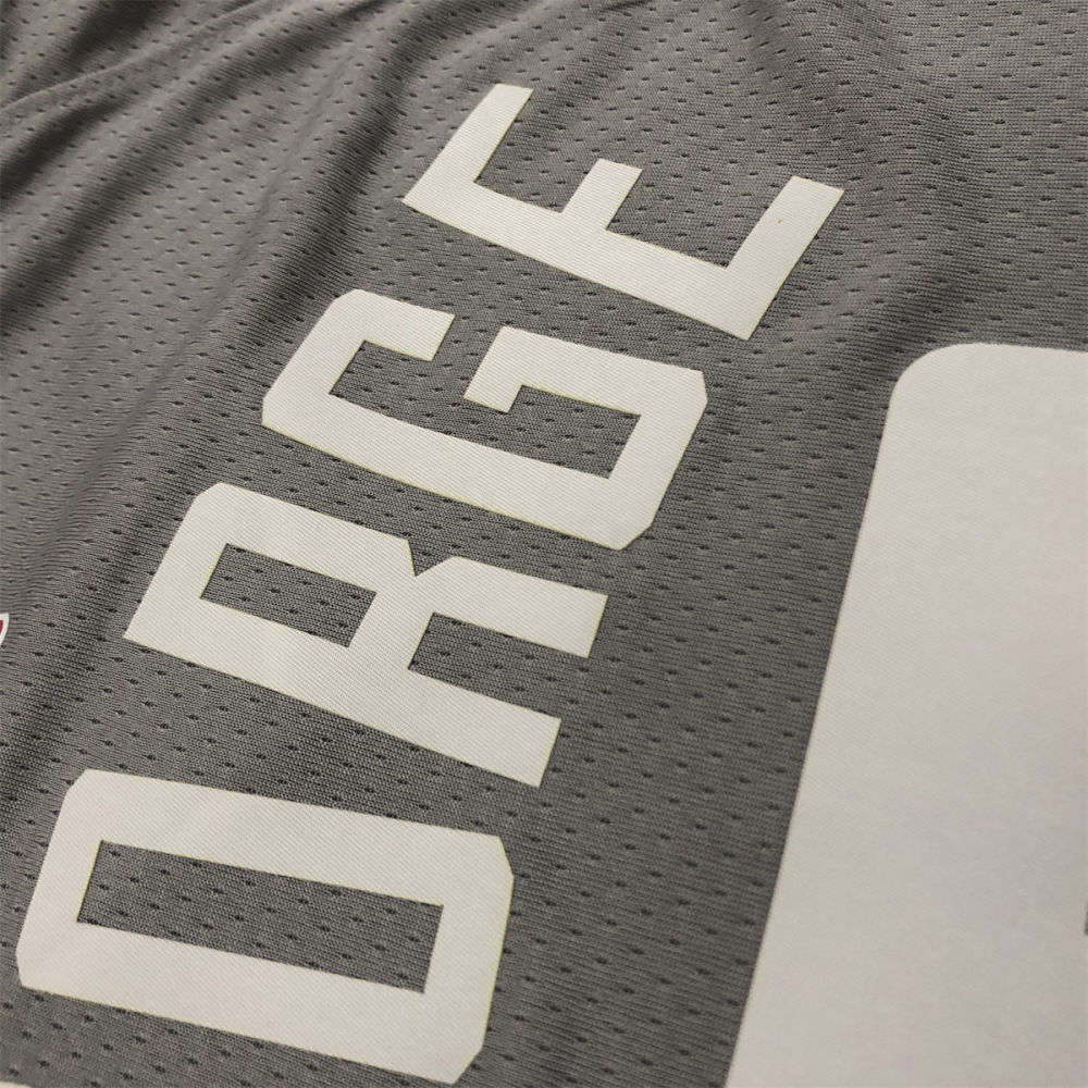 NBA Los Angeles Clippers V-Neck Grey Jersey GEORGE#13 S-XXL