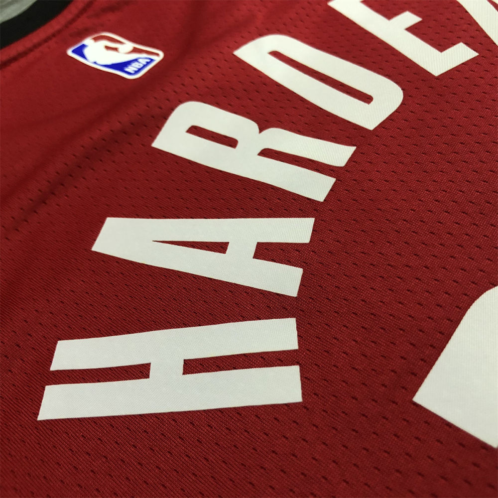 NBA Houston Rockets V-Neck Red Jersey HAEDEN#13 S-XXL
