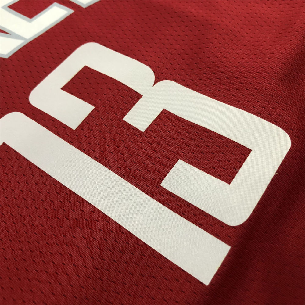 NBA Houston Rockets V-Neck Red Jersey HAEDEN#13 S-XXL