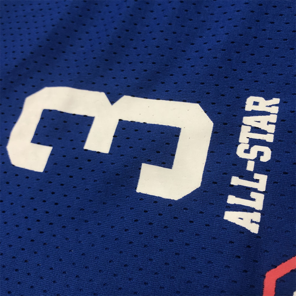 NBA All-Star Mitchellness Jersey Blue IVERSON#3 S-XXL