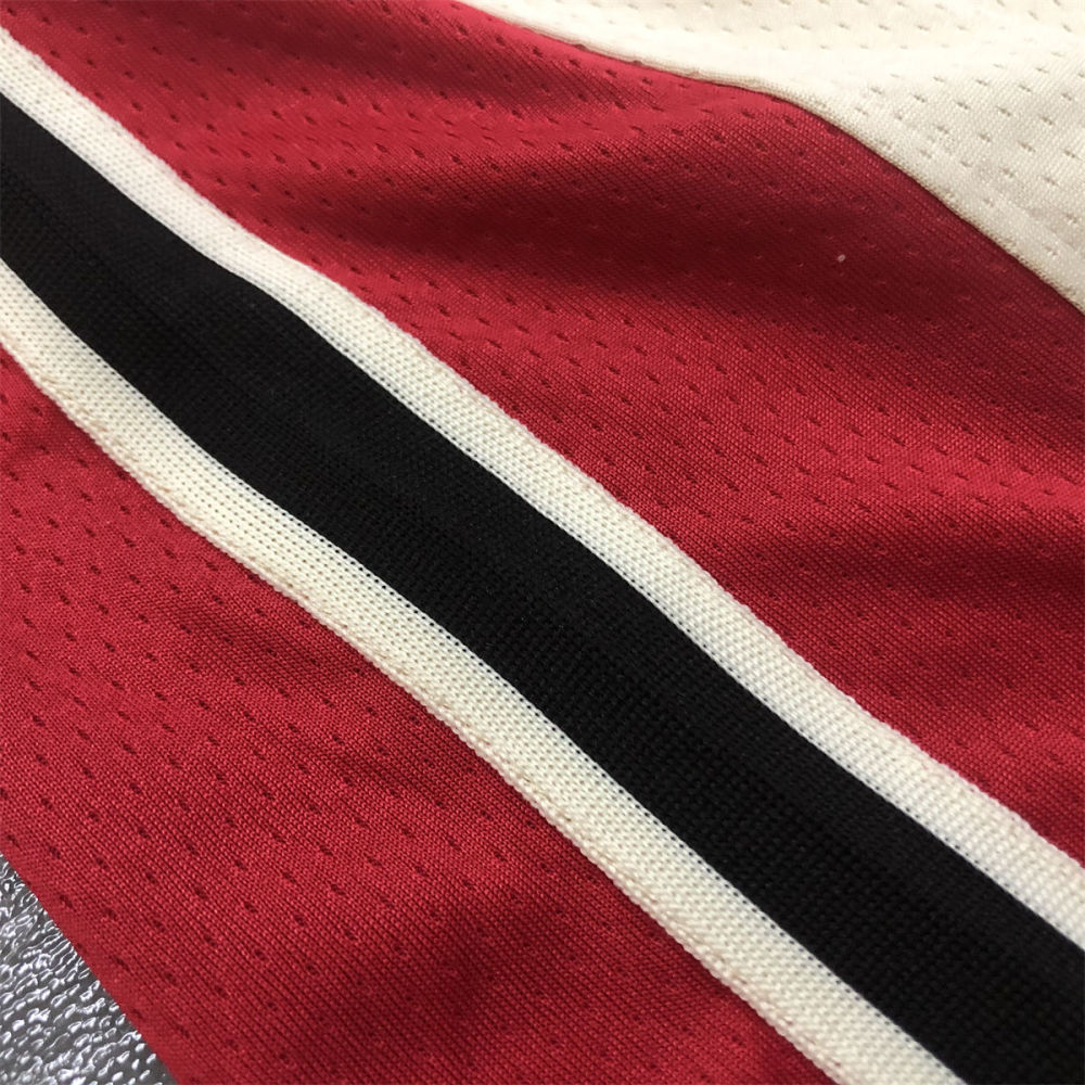 NBA Portland Trail Blazers V-Neck White Jersey LILLARD#0 S-XXL