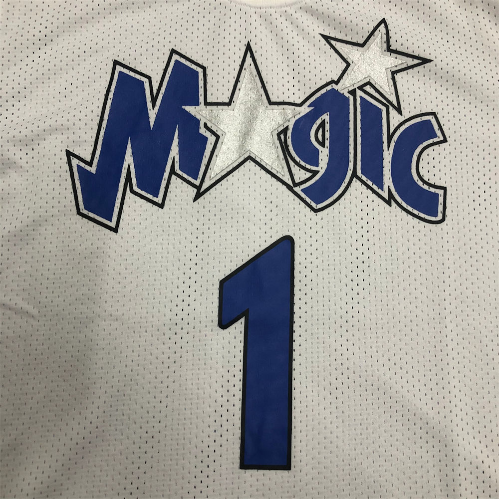 NBA Orlando Magic Mitchellness Jersey White McGRAY#1 S-XXL