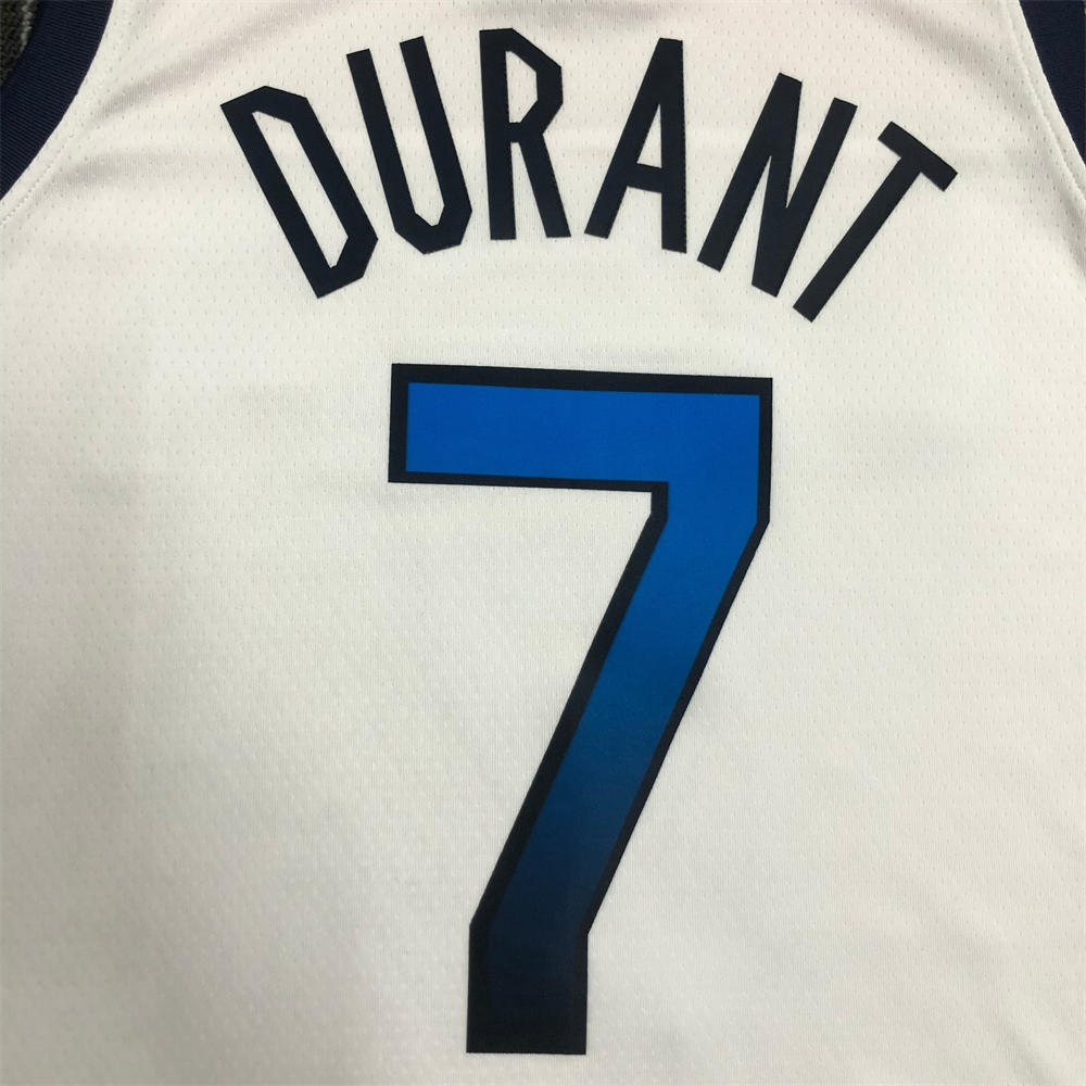 NBA USA National White jersey DURANT#7 S-XXL