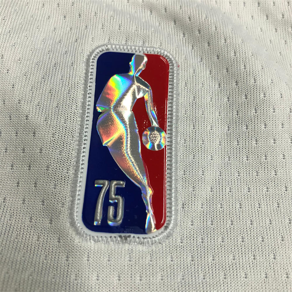NBA Brooklyn Nets V-Neck White 75th anniversary Jersey IRVING#11 S-XXL