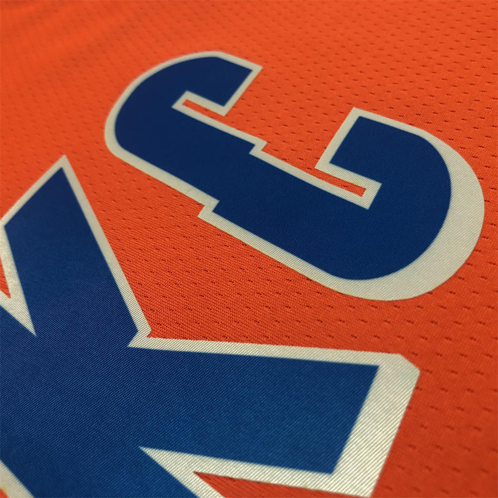 NBA Oklahoma City Thunder V-Neck Orange Jersey GEORGE#13 S-XXL