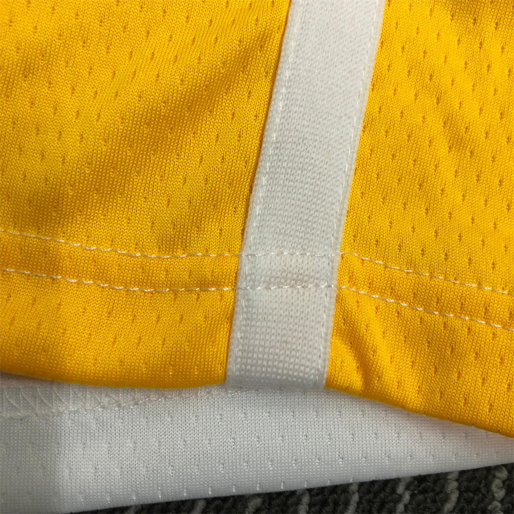 NBA Golden State Warriors V-Neck Mexico Edition 75th Anniversary White Jersey THOMPSON#11 S-XXL