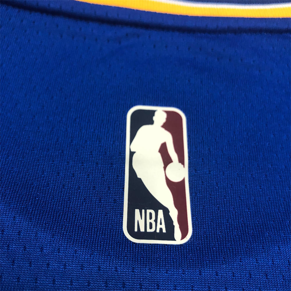 NBA Golden State Warriors Round Neck Blue Jersey CURRY#30 S-XXL