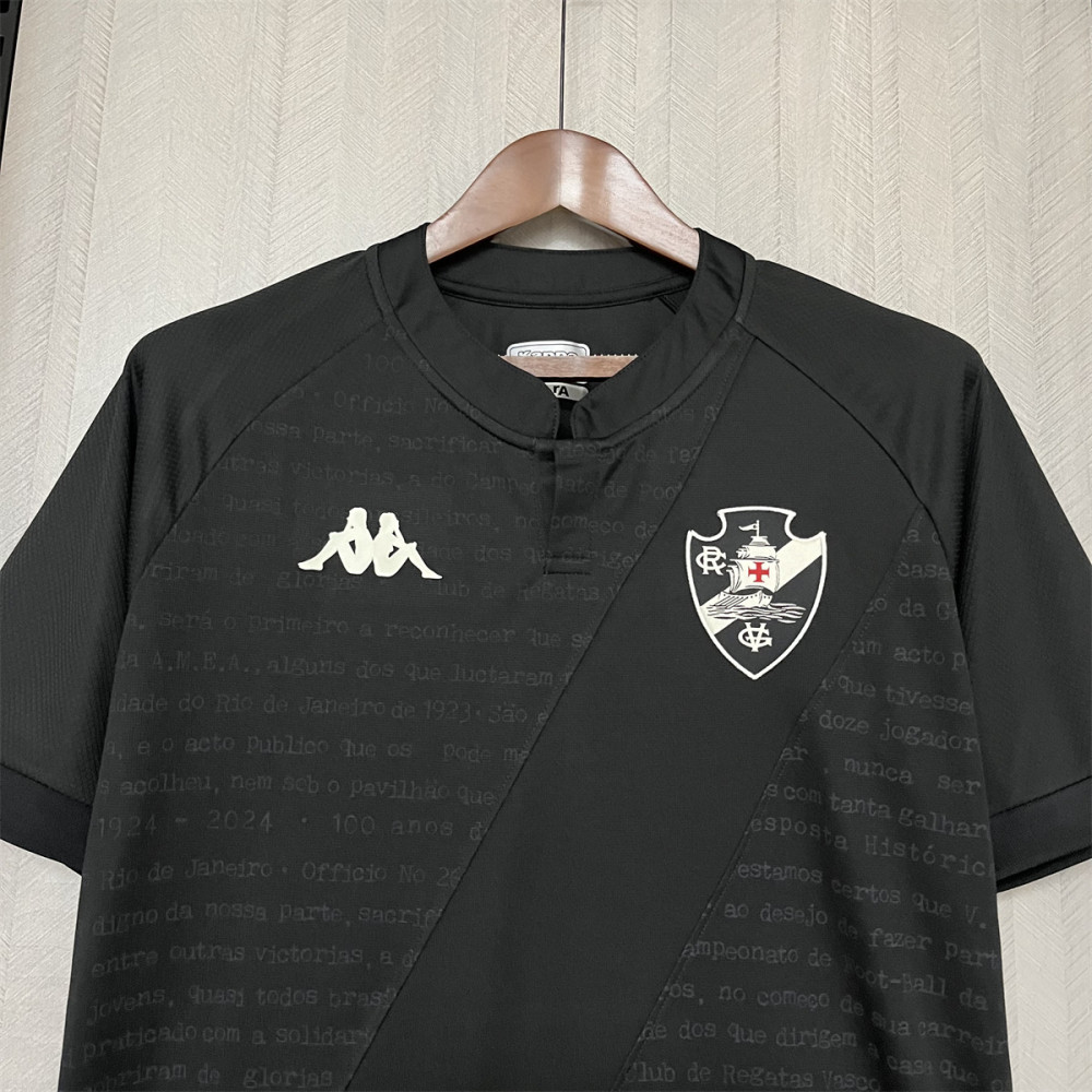 2024/25 Vasco Da Gama goalkeeper Black jersey Fan Version