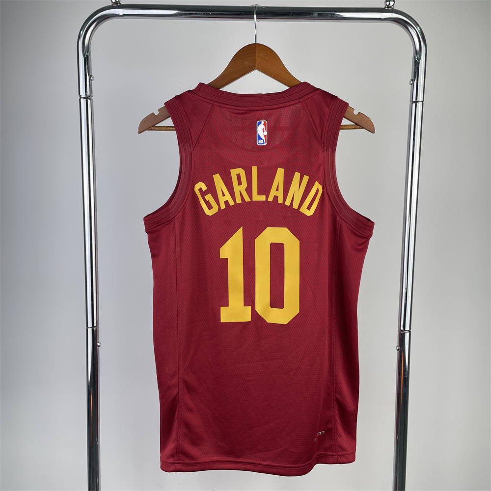 NBA Cleverland Cavaliers Round Neck Red jersey GARLAND#10 S-XXL