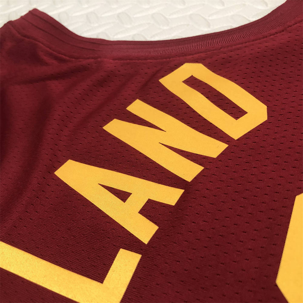 NBA Cleverland Cavaliers Round Neck Red jersey GARLAND#10 S-XXL