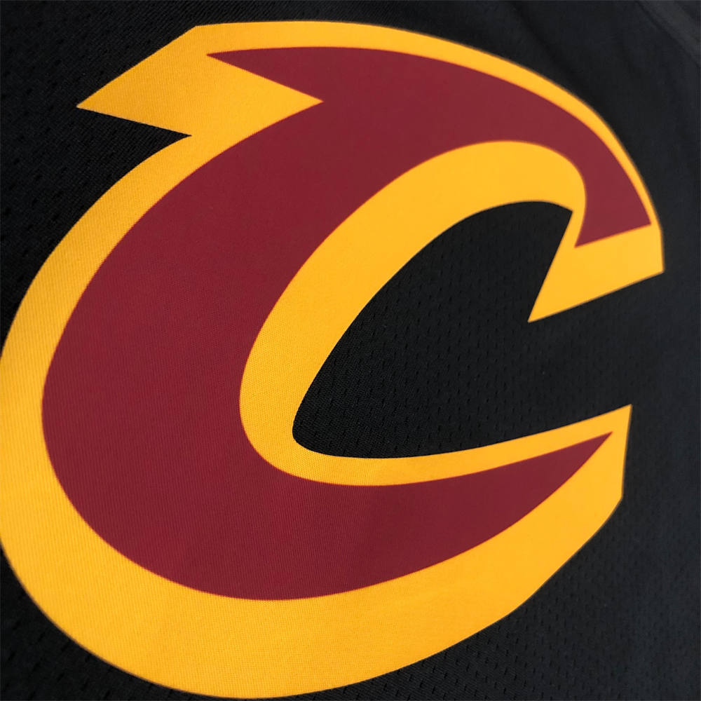 NBA Cleverland Cavaliers Round Neck Black jersey JAMES#23 S-XXL
