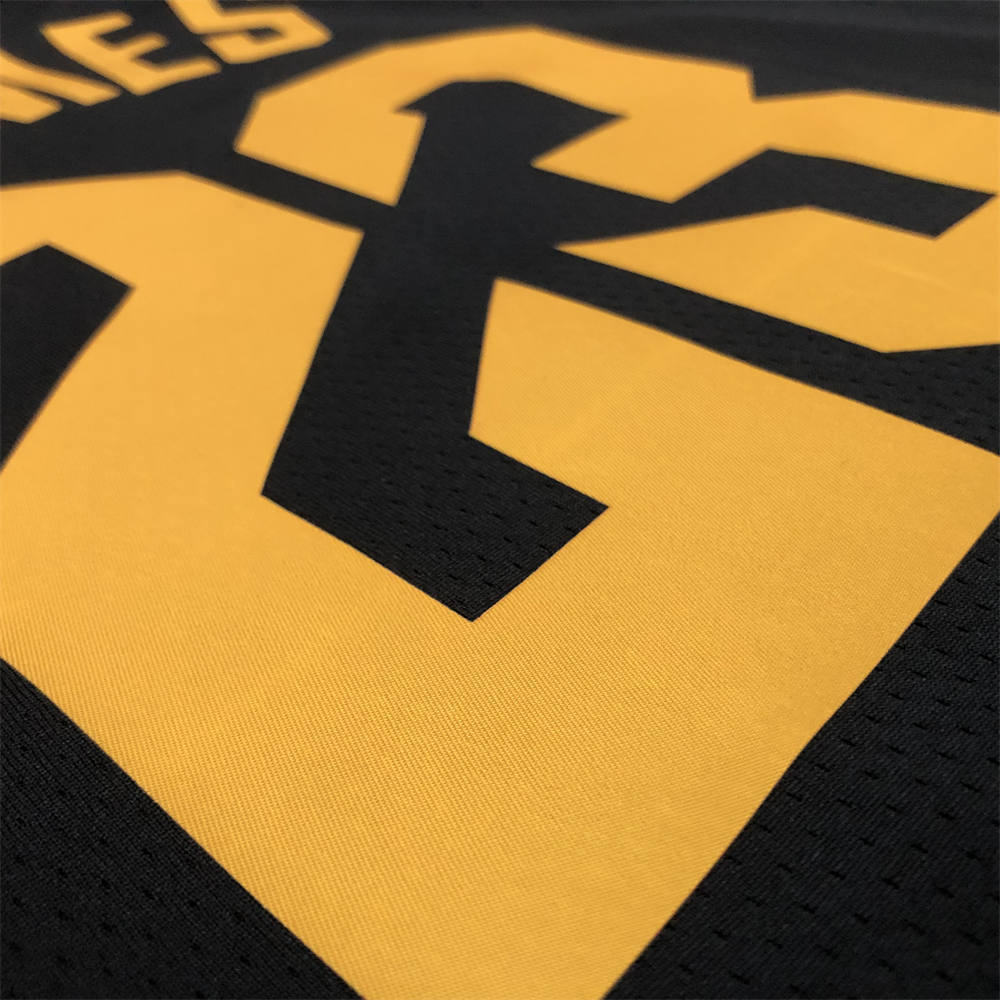 NBA Cleverland Cavaliers Round Neck Black jersey JAMES#23 S-XXL